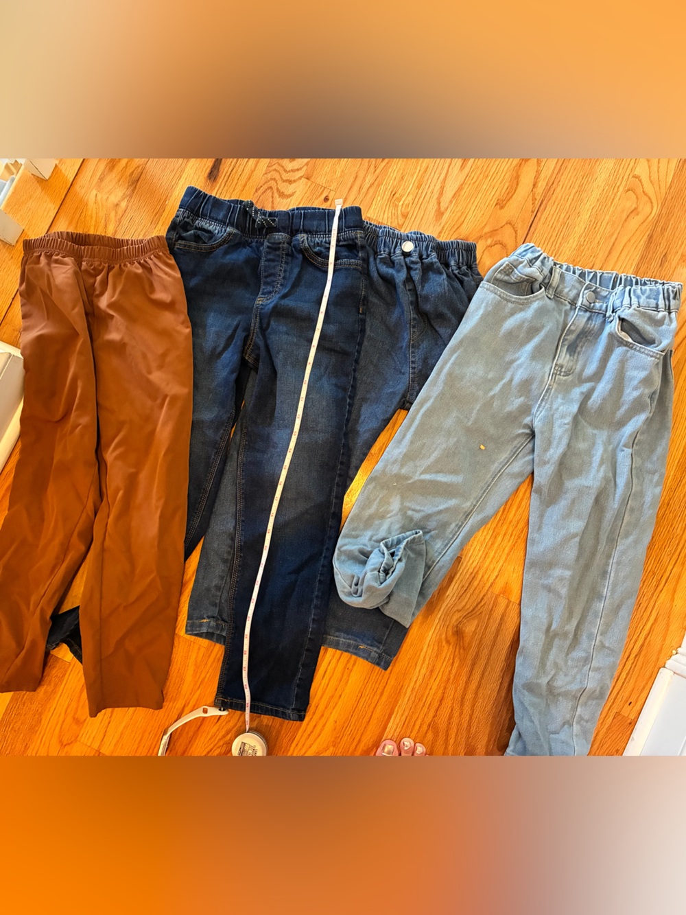 Lot of 3 Jeans & 1 Pair Dress Pants- Boys’ 7